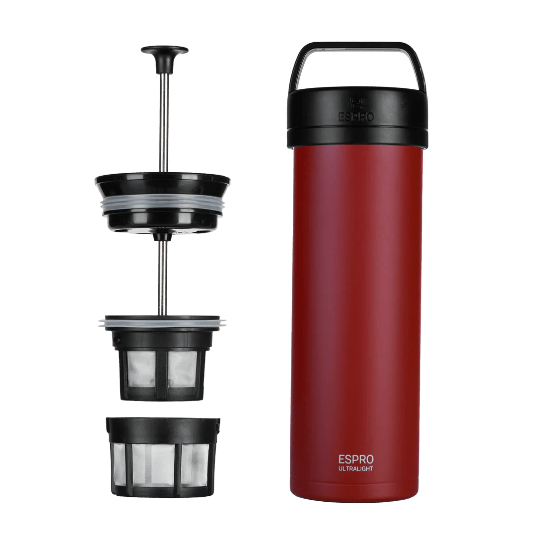 ESPRO P0 - La prensa francesa de viaje más ligera del mundo (Arándano) - DFRNT.