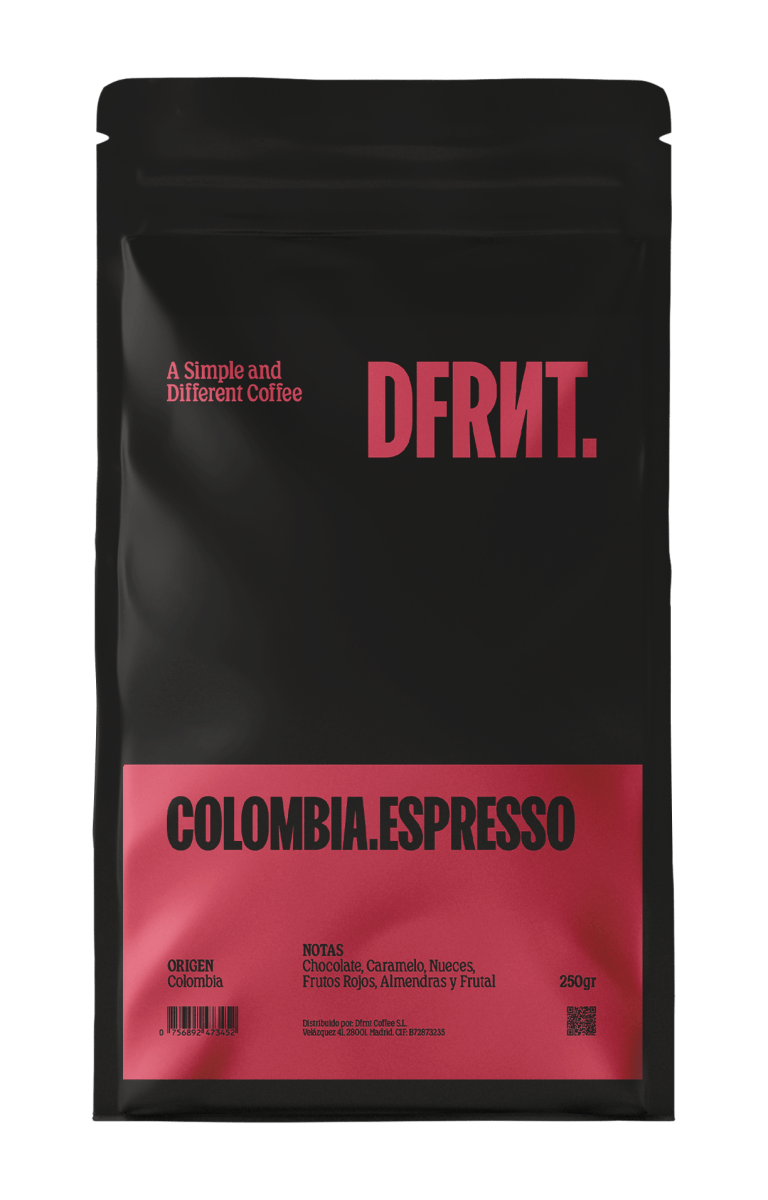 Pack Colombia.Espresso Grano 2x250gr + Molinillo café Black+Decker - DFRNT.