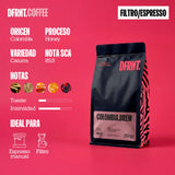 Pack 4 Sacos Colombia.Brew | Café de Especialidade em grão / moído + Acessório DFRNT. Filtro