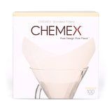 Filtros de papel Chemex 6 chávenas - 100 unidades