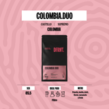 Pack Colômbia Duo | 2x250g | Café de Especialidade Ideal para Espresso