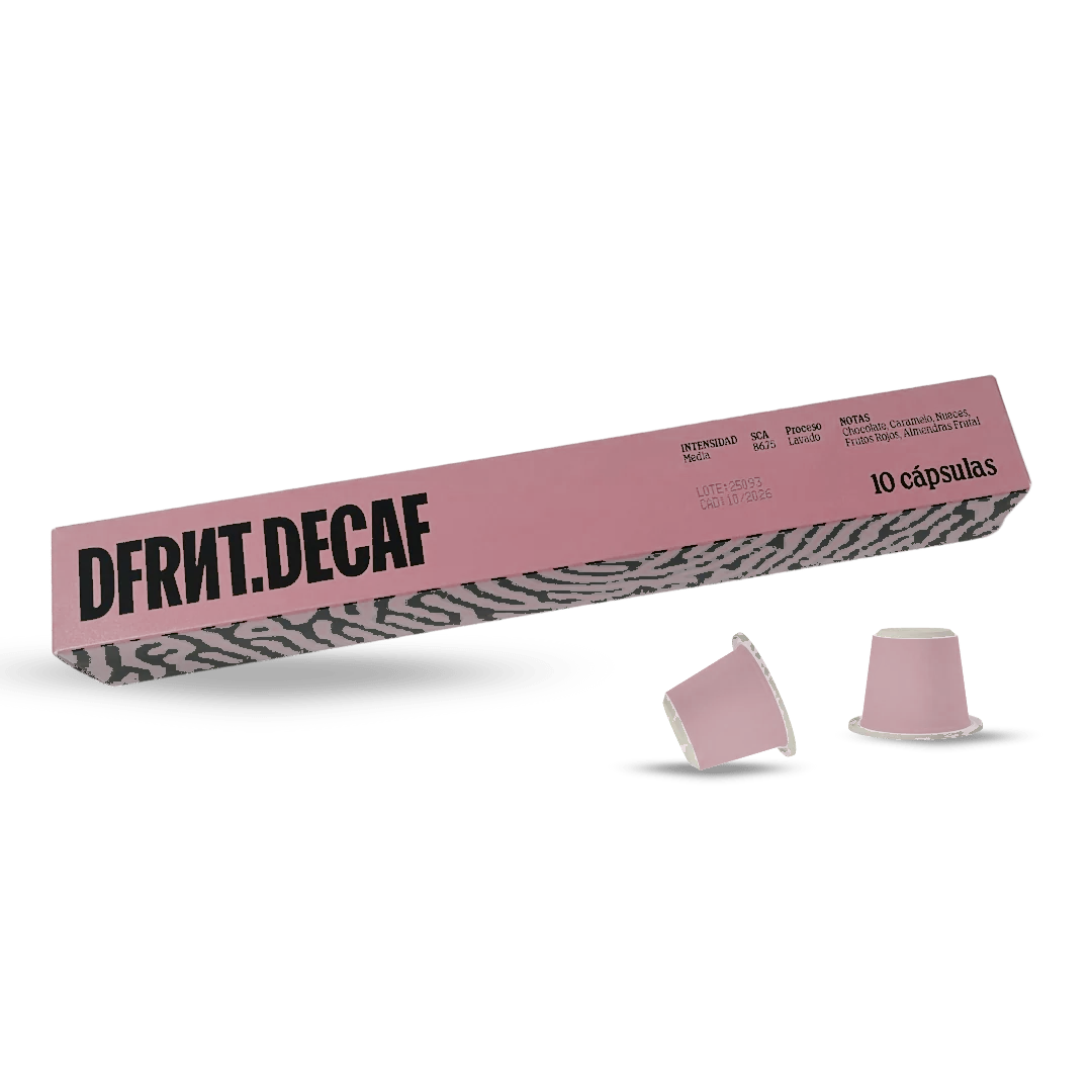 Cápsulas DFRNT.DECAF | Descafeinado | Compatíveis com Nespresso | Café especial