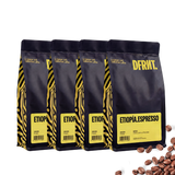 Pack 4 Sacos Etiópiaa.Espresso | Café de Especialidade em grão + Acessório DFRNT.