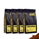 Pack 4 Sacos Etiópiaa.Espresso | Café de Especialidade em grão + Acessório DFRNT.