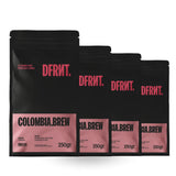 Pack 4 Sacos Colombia.Brew | Café de Especialidade em grão / moído + Acessório DFRNT. Filtro