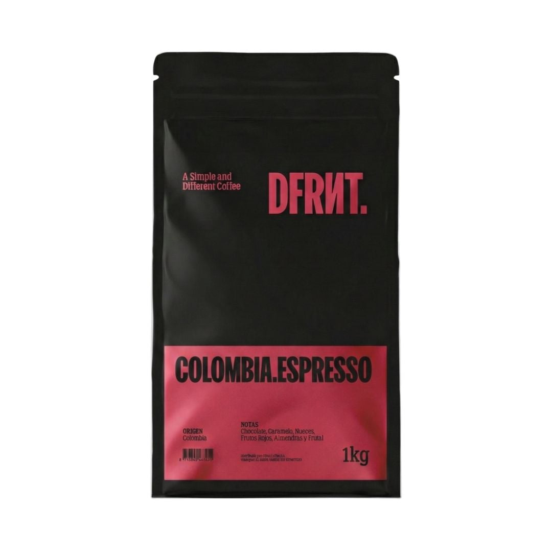 Pack 4 Sacos Colombia.Espresso Especialidade Café em grão/moído + Acessório DFRNT.