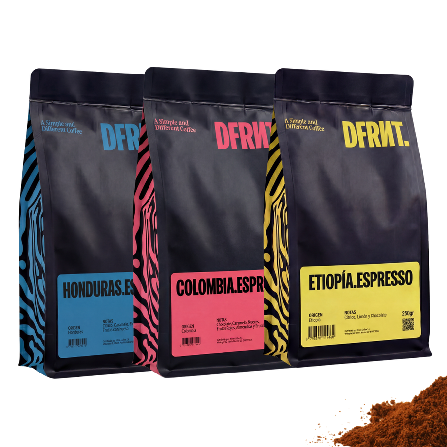 Pack Travesia Espresso | 3x250g | Café de Especialidade