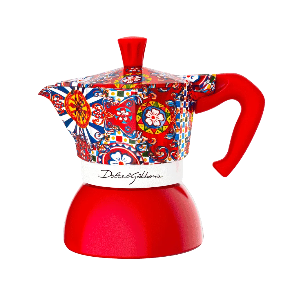 Bialetti Moka Induction D&G Carretto - 2 y 4 Tazas - DFRNT.