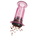 Cafetera AeroPress Clear Azul y Rosa - DFRNT.