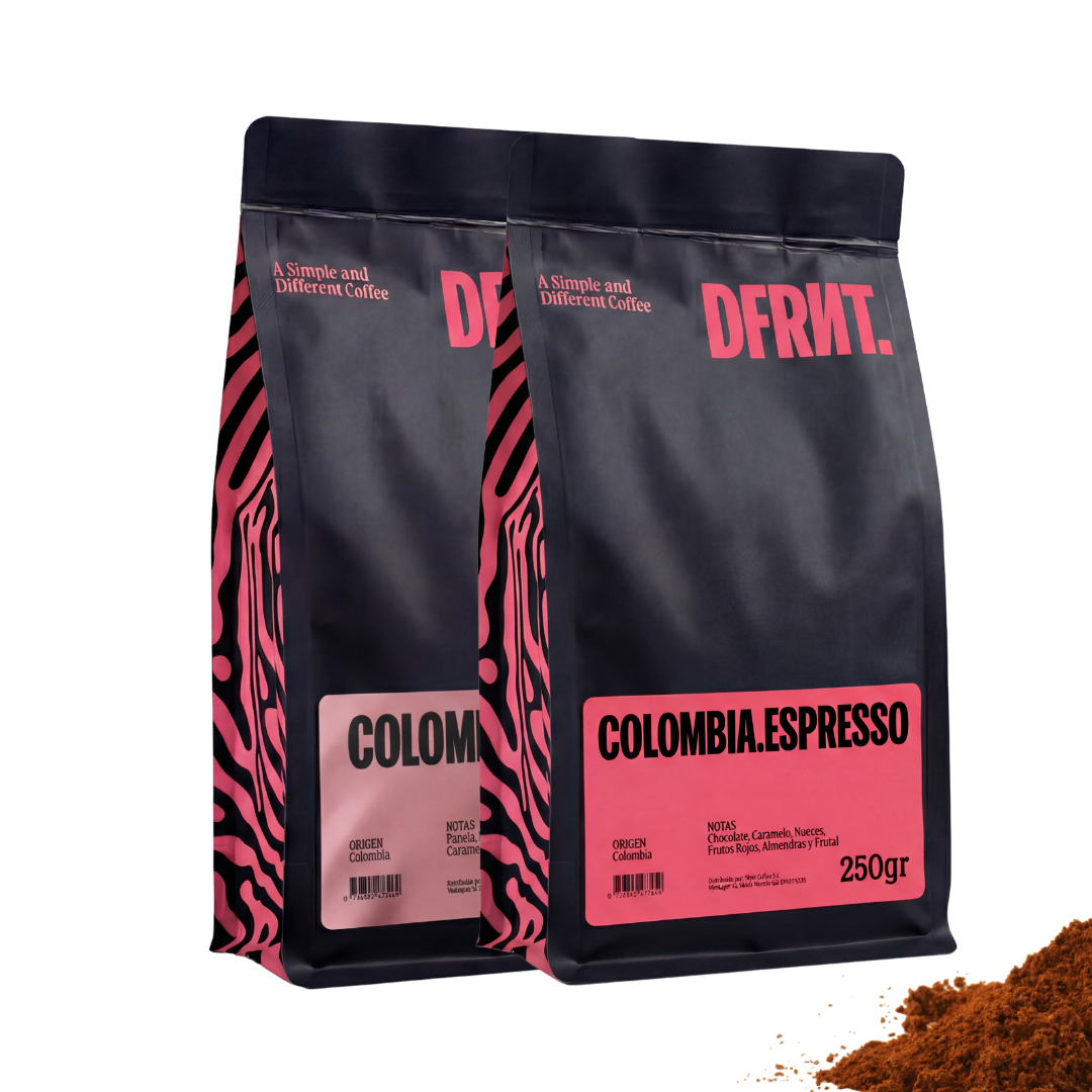 Pack Colômbia Duo | 2x250g | Café de Especialidade Ideal para Espresso
