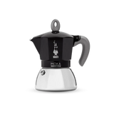 Bialetti Nova Moka Indução Preto - 2 Chávenas