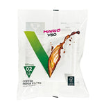Filtros de papel V60 02 - Blanco 100 Hojas Hario - DFRNT.