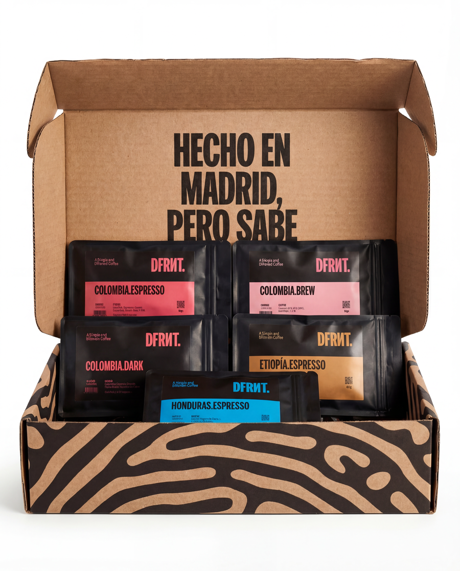 DFRNT Starter Pack | 5x80gr | 5 origins