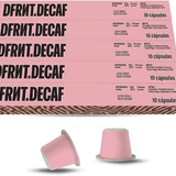 Cápsulas DFRNT.DECAF | Descafeinado | Compatíveis com Nespresso | Café especial