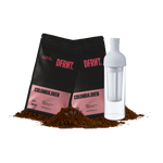 Pack Cold Brew 2x250gr + Botella Gris Hario - DFRNT.