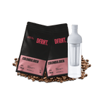 Pack Cold Brew 2x250gr + Botella Gris Hario - DFRNT.