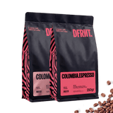Pack Colombia ESSENTIALS | 2x250g | Café Especialidad Ideal Espresso - DFRNT.