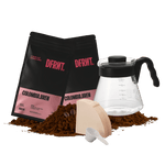 Pack Colombia.Brew 2x250gr + Cafetera V60 - DFRNT.