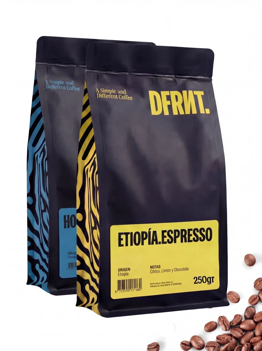 Pack Etiopía + Honduras Espresso | 2x250g - DFRNT.