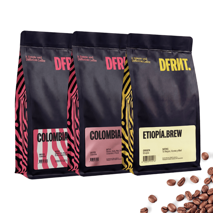 Pack Triple Brew | 3x250g | Café Especialidad - DFRNT.