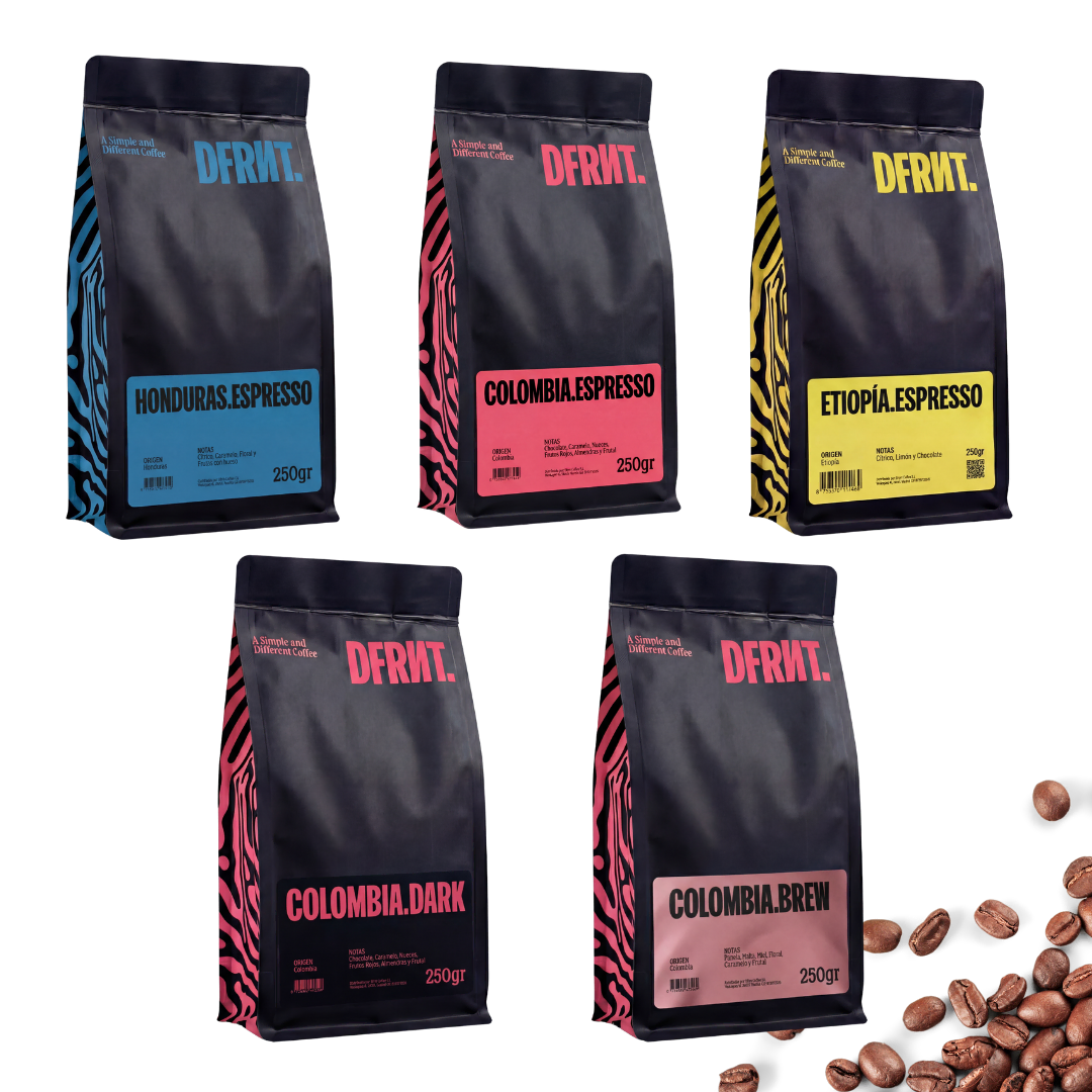 Pack Coffee Lovers | 5x250g | Café de Especialidade