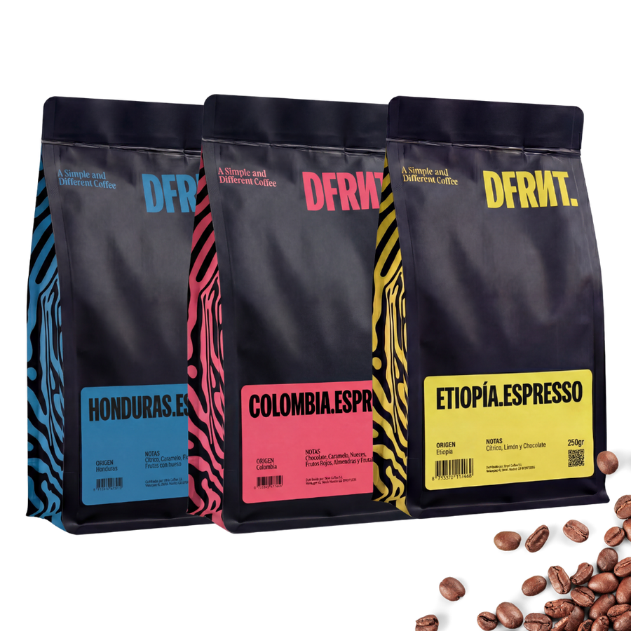 Pack Travesia Espresso | 3x250g | Café de Especialidade